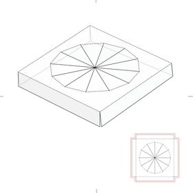 包装盒刀版图