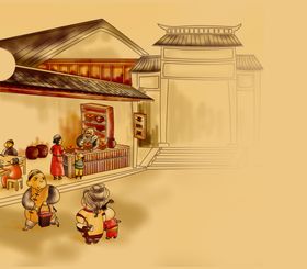 餐馆素材