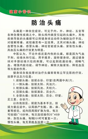 防治头痛