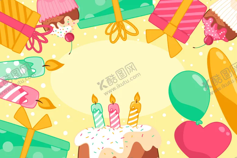 编号：26811612101627491918【酷图网】源文件下载-生日背景图片