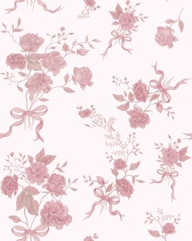 淡紫色花卉图案背景