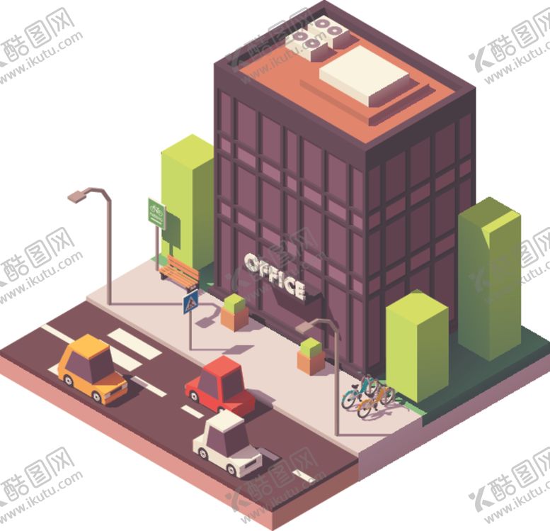 编号：79327010200248397039【酷图网】源文件下载-卡通城市建筑