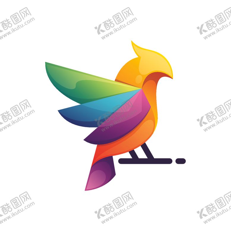编号：50134710101137355263【酷图网】源文件下载-禽类LOGO标志
