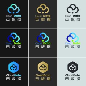 抽象云logo