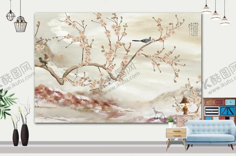 编号：60510111032050429232【酷图网】源文件下载-山水画 