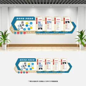 企业文化墙画公司标语