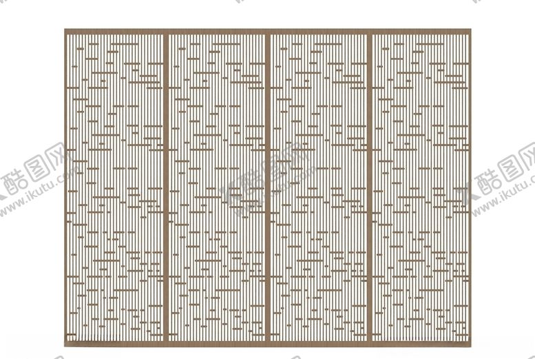 编号：27140105031855409379【酷图网】源文件下载-隔窗窗户3d模型