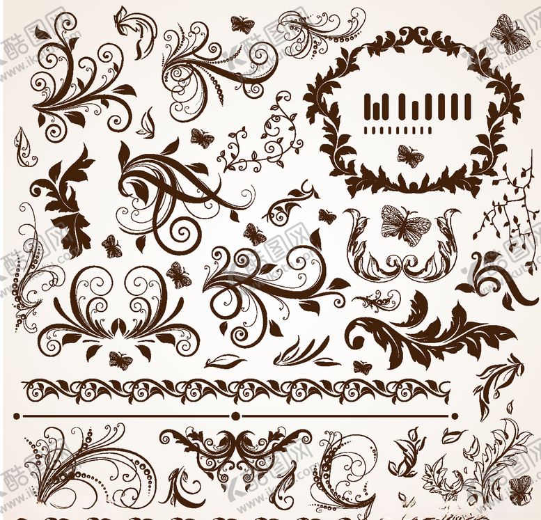 编号：27143810311125351305【酷图网】源文件下载-欧式花纹