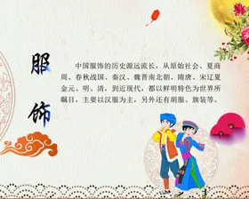 中国传统文化学校走廊挂画