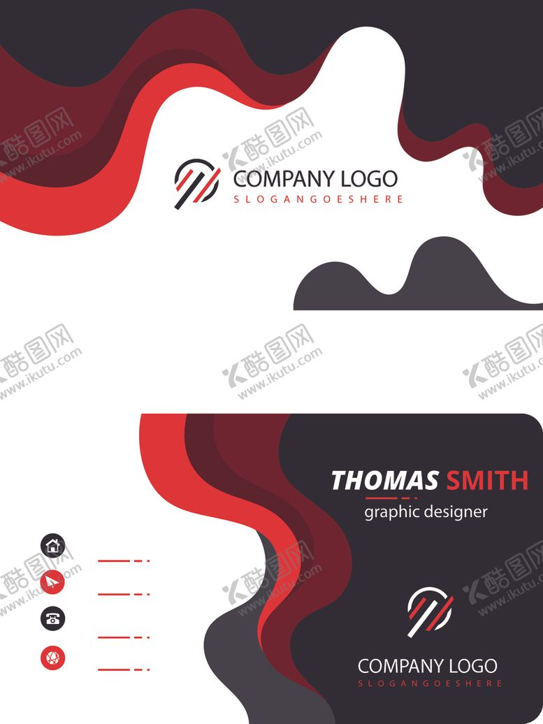 编号：89724009172239363999【酷图网】源文件下载-矢量名片模板