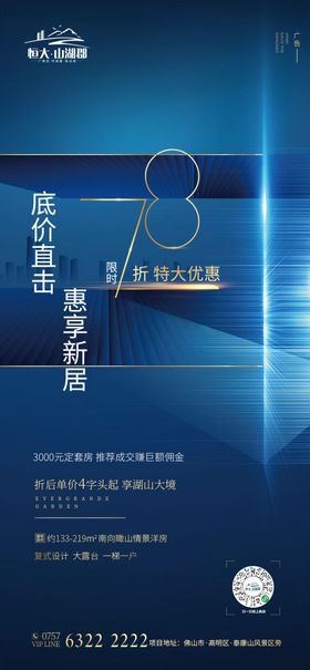 车位优惠热销图