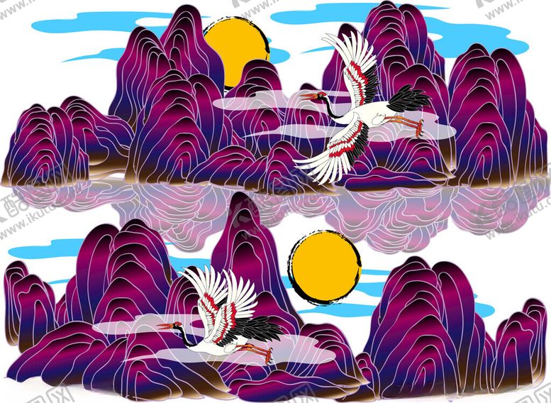 编号：84261611141854383785【酷图网】源文件下载-梦幻山水间的静谧景象