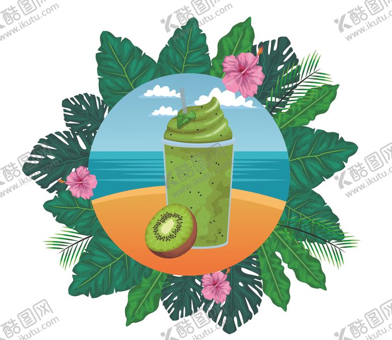 编号：94458509201131502322【酷图网】源文件下载-水彩果汁