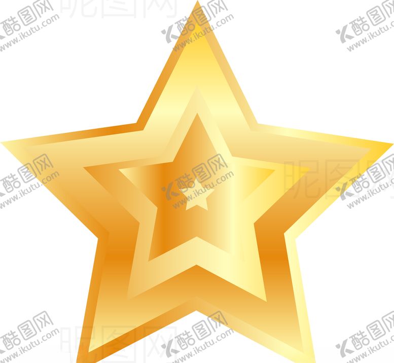编号：32206909231440512818【酷图网】源文件下载-金色五星