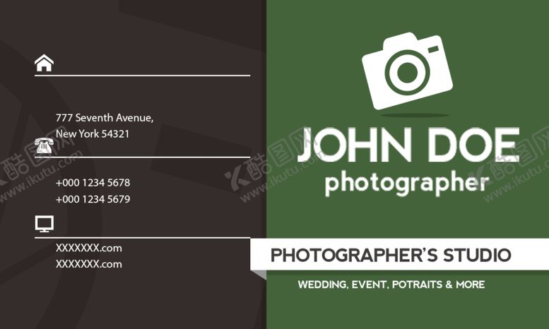 编号：13411009242356305083【酷图网】源文件下载-蓝色名片