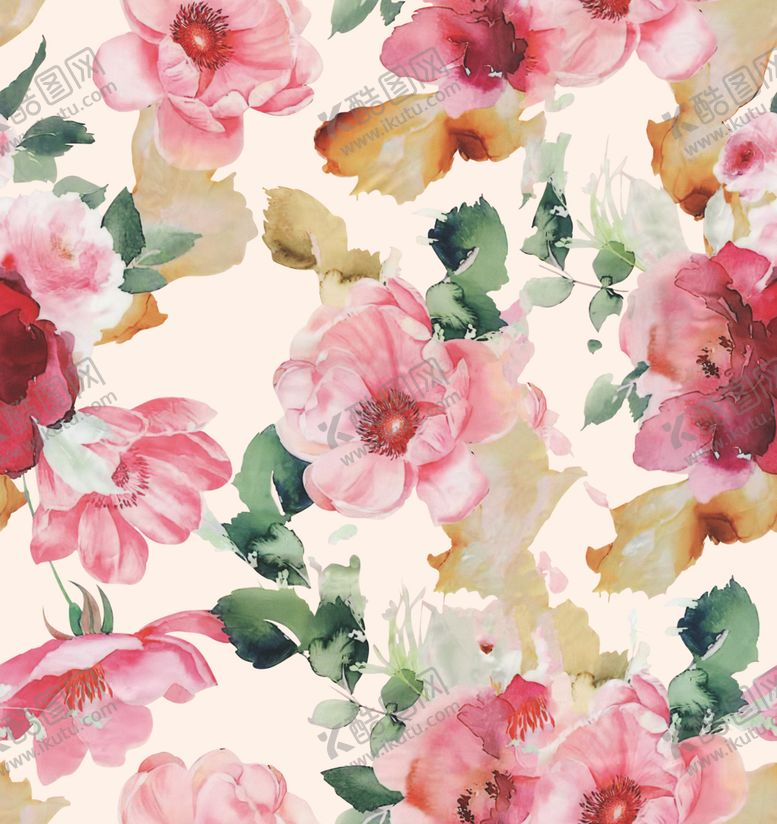 编号：34910010110155354681【酷图网】源文件下载-手绘花