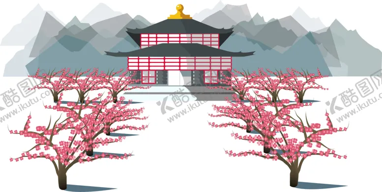 编号：23977003310053506130【酷图网】源文件下载-中国风建筑PNG免扣素材