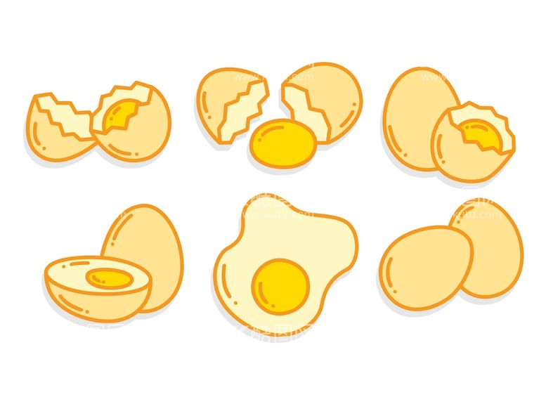 编号：20371409172230497364【酷图网】源文件下载-卡通鸡蛋