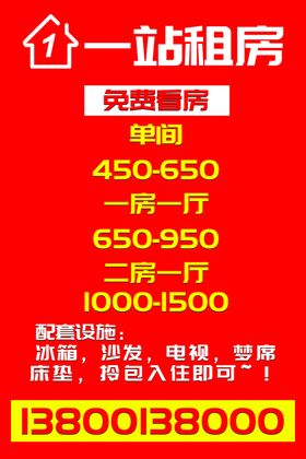 租房户外广告展示牌