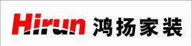 鸿扬家装logo