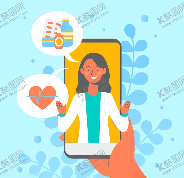 编号：58350305111608004546【酷图网】源文件下载-线上医疗