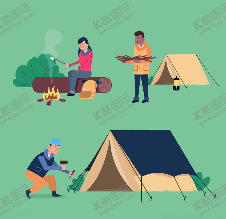 编号：65398706260623167416【酷图网】源文件下载-露营