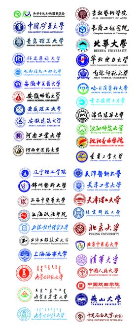 编号：48761010120001181736【酷图网】源文件下载-各类大学logo