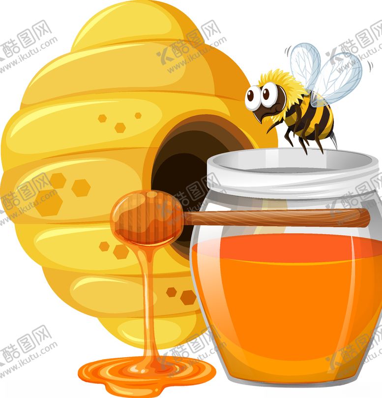编号：76974509230146206130【酷图网】源文件下载-蜜蜂