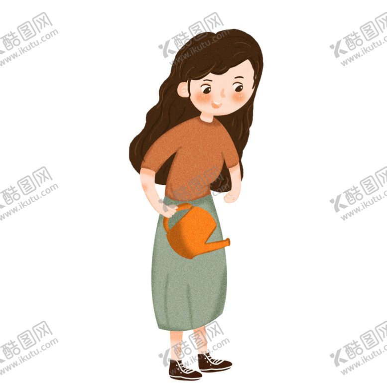编号：22647702101648137984【酷图网】源文件下载-卡通植树节劳动者素材
