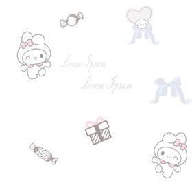可爱卡通饰品与小物集合