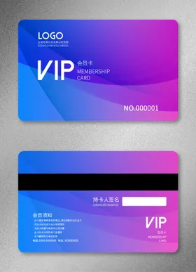VIP会员卡SA商场贵宾炫彩中式
