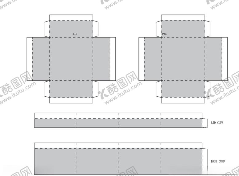 编号：59066905140331432064【酷图网】源文件下载-异型包装展开平面图