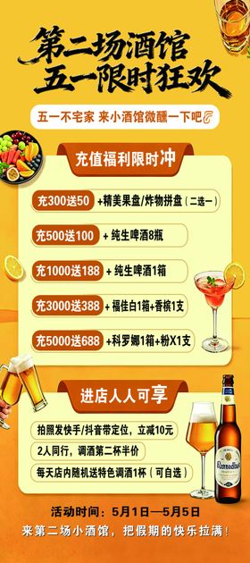 五一促销活动优惠展示