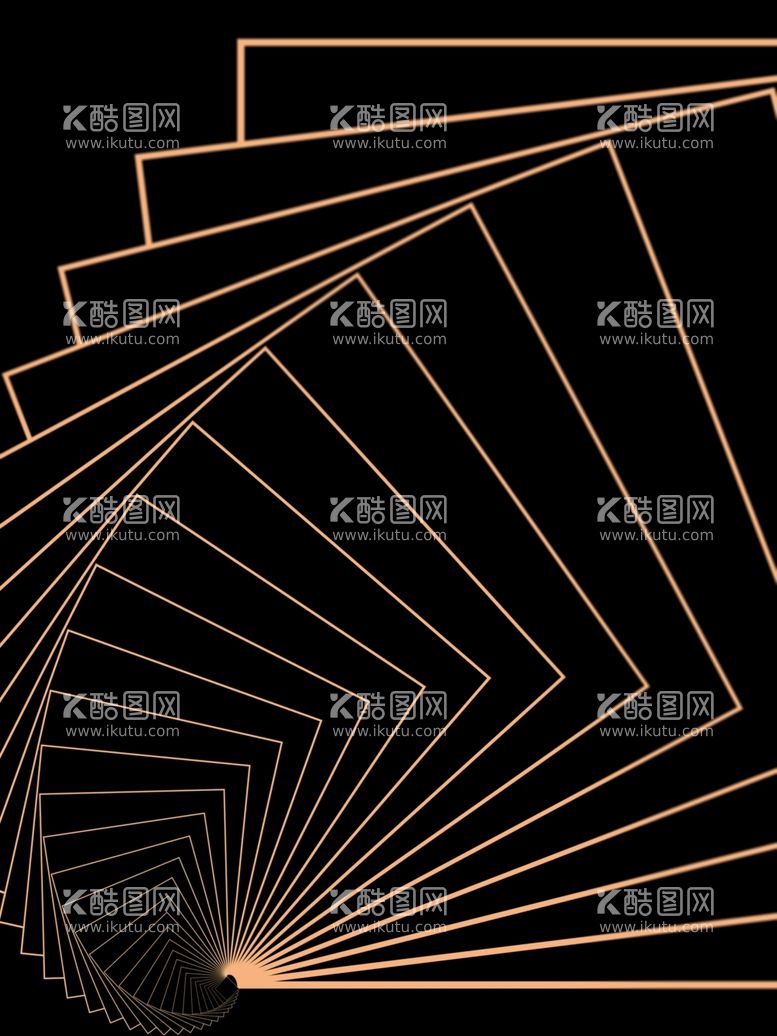 编号：43124012200139131676【酷图网】源文件下载-金色旋转背景