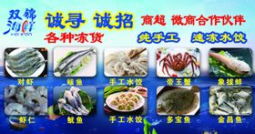 海鲜海报