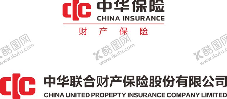 编号：11294104061300551449【酷图网】源文件下载-中华保险logo