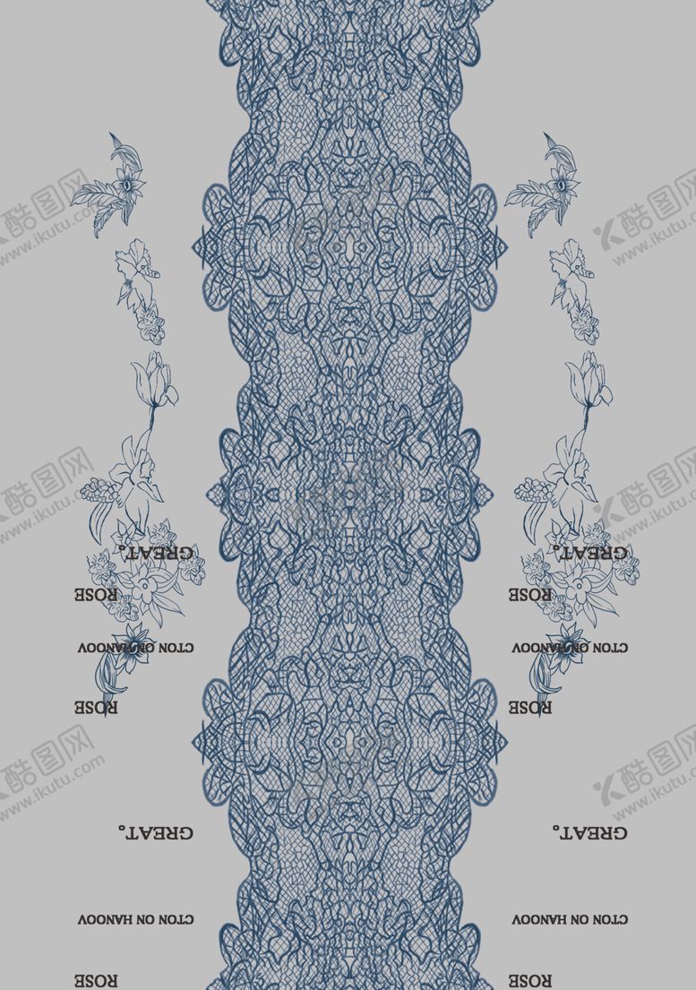 编号：56758410060116117922【酷图网】源文件下载-绣花花纹