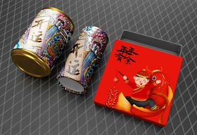 智能样机场景模板展示文创