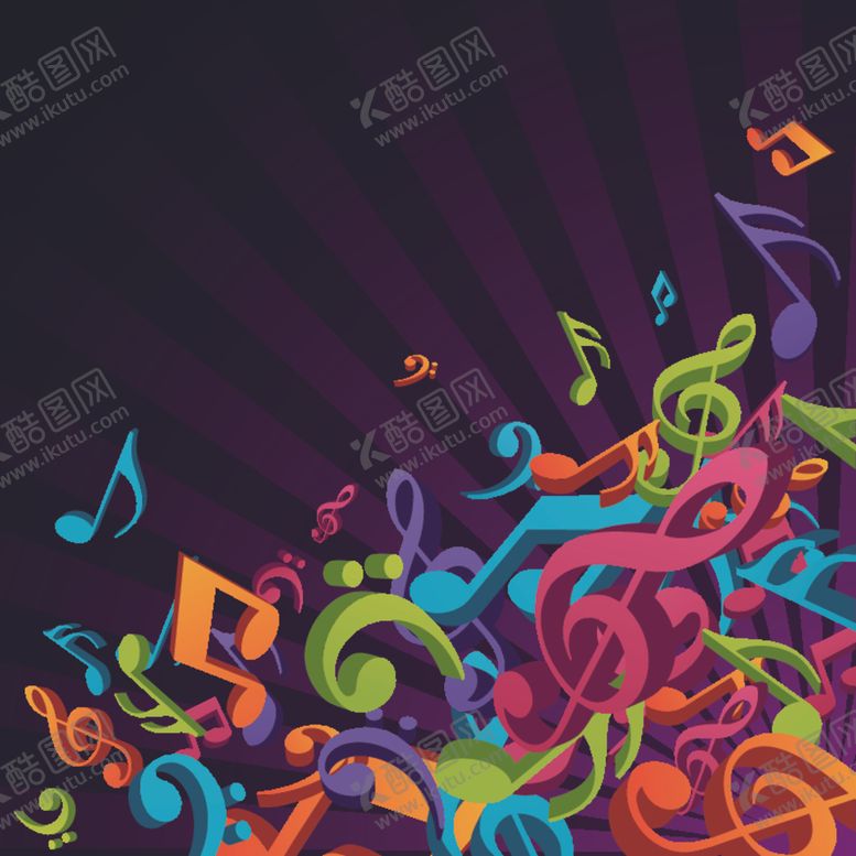编号：70390009290352292954【酷图网】源文件下载-音乐符号元素