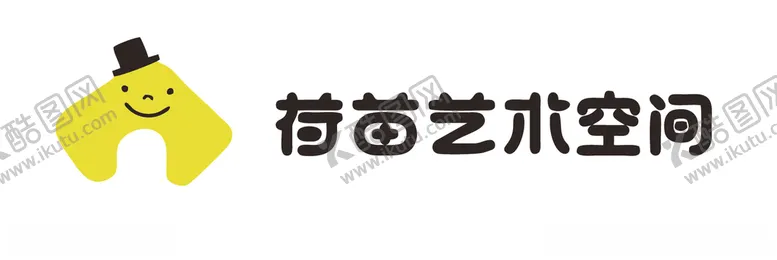 编号：30225504270559387043【酷图网】源文件下载-荷苗艺术空间logo