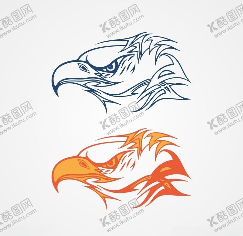 编号：96104907122119258722【酷图网】源文件下载-老鹰矢量图案