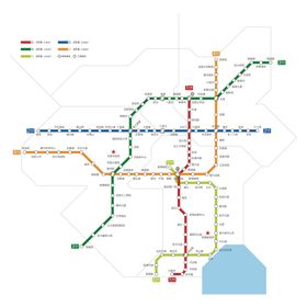 合肥轨道交通路线及站点