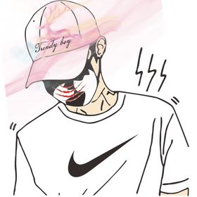 戴帽子的男生
