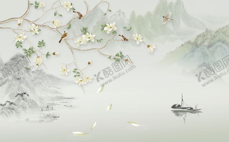 编号：62568609221120051860【酷图网】源文件下载-背景墙装饰画