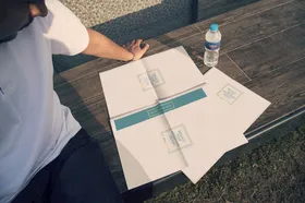 画册杂志样机包装素材书本