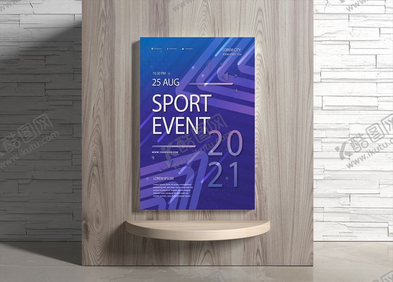 编号：45489611011014199872【酷图网】源文件下载-运动海报