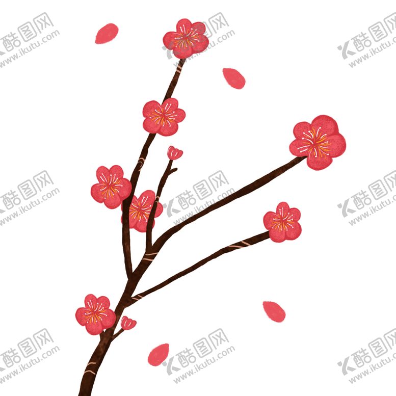 编号：84629605182348516284【酷图网】源文件下载-中国风水墨梅