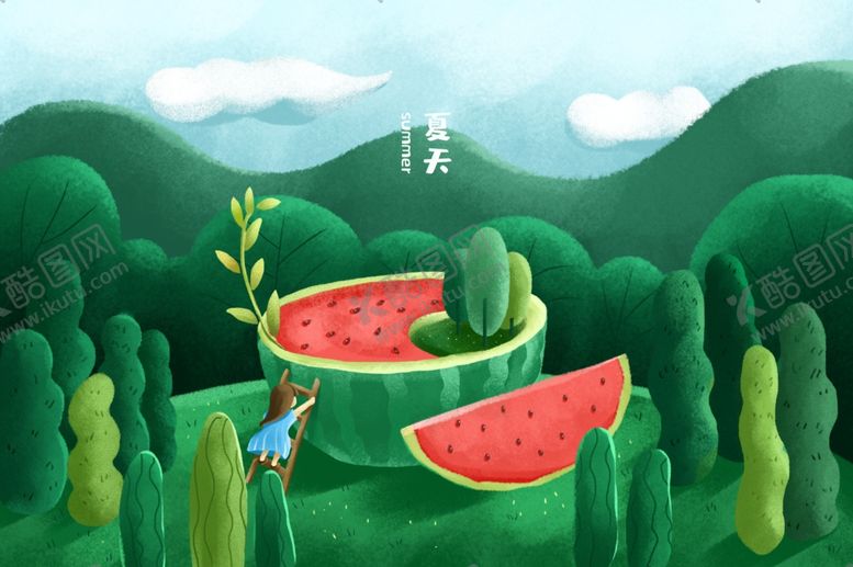 编号：86309510112359422626【酷图网】源文件下载-夏至海报背面素材