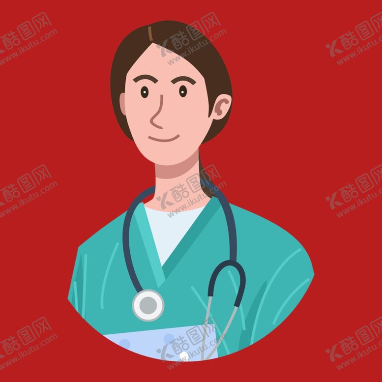 编号：39509603080556468903【酷图网】源文件下载-手绘医生护士