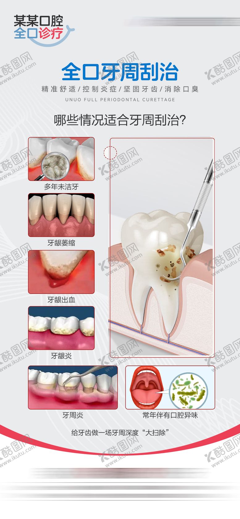 编号：15816104141255098248【酷图网】源文件下载-牙周海报